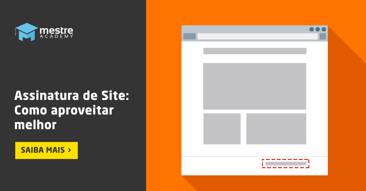 Assinatura do site e SEO: Como Ganhar Mais