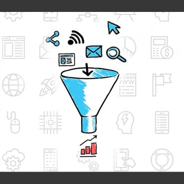 Funil Visual para Marketing Digital